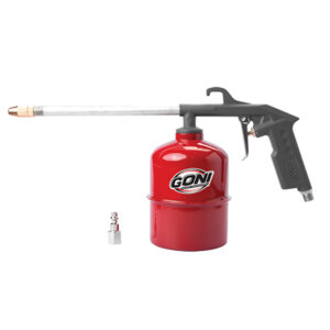 GON-369  Pistola limpia motores con vaso de 1 L